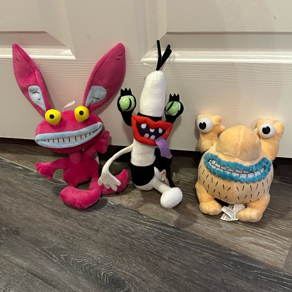 AHHHHH REAL MONSTERS! stuffed dolls